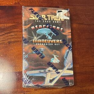 Star Trek starfleet maneuver Card Game Expansion Set 36ct